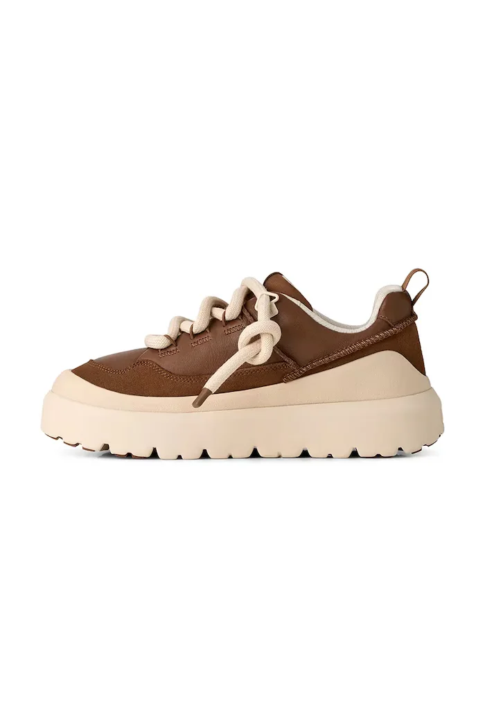 UGG M Heritage Utility Sneaker маратонки мъжки от кожа кафяви 1170910.DCP