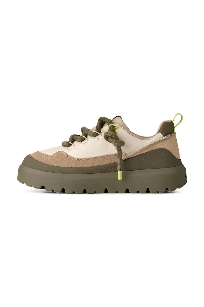 UGG M Heritage Utility Sneaker маратонки мъжки от кожа зелени 1170910.MRNT