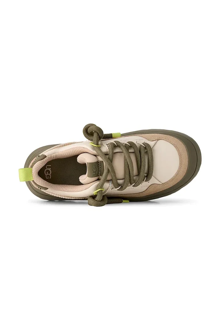 UGG M Heritage Utility Sneaker маратонки мъжки от кожа зелени 1170910.MRNT