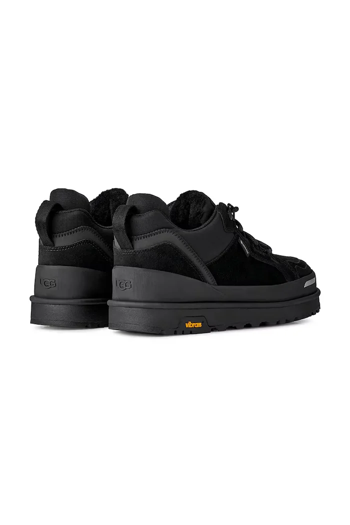UGG M Lowmel Guard Gtx маратонки мъжки от велур черни 1180512.BLK