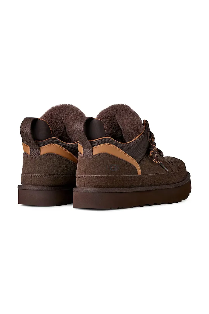 UGG M Lowmel маратонки мъжки от велур кафяви 1170750.DDC