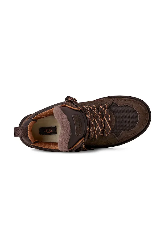 UGG M Lowmel маратонки мъжки от велур кафяви 1170750.DDC