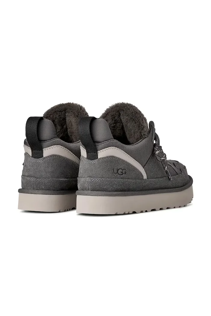 UGG M Lowmel маратонки мъжки от велур сиви 1170750.CLGT