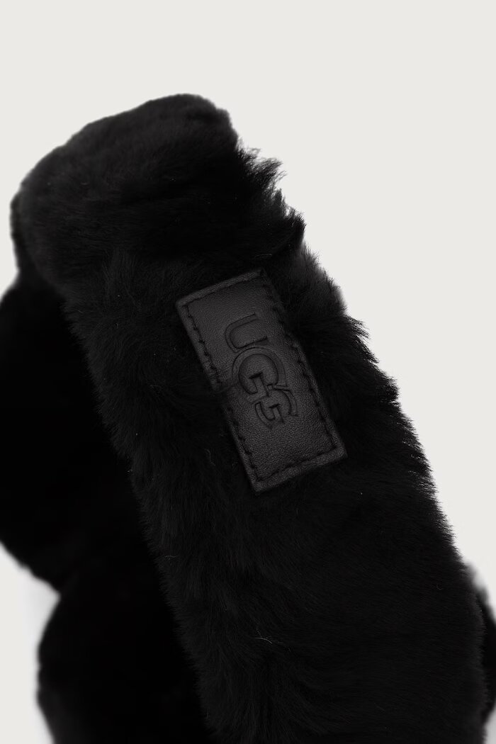 UGG наушници дамски от вълна черни 103267