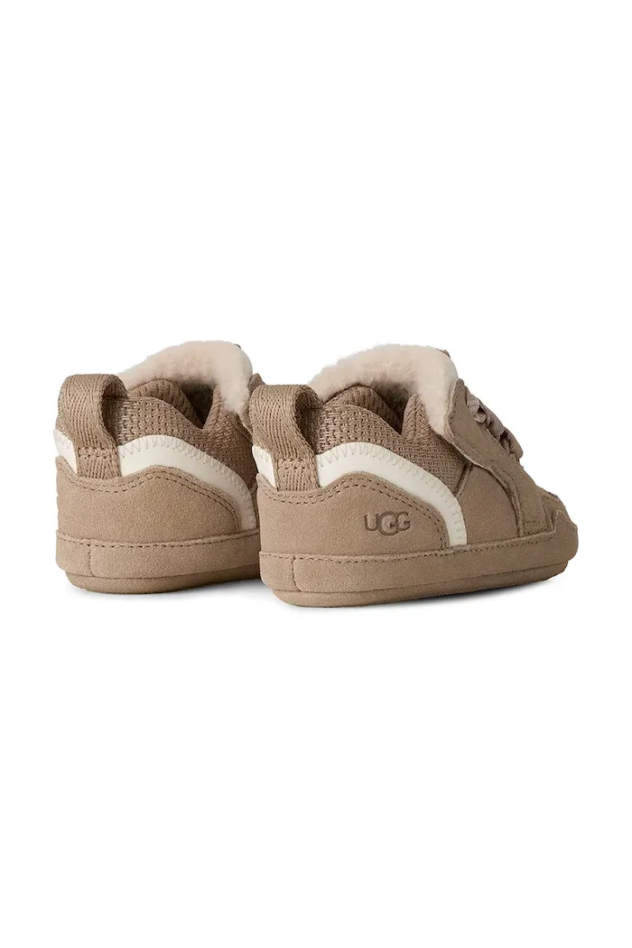 UGG обувки за деца от велур I BABY LOWMEL бежови 1184311I