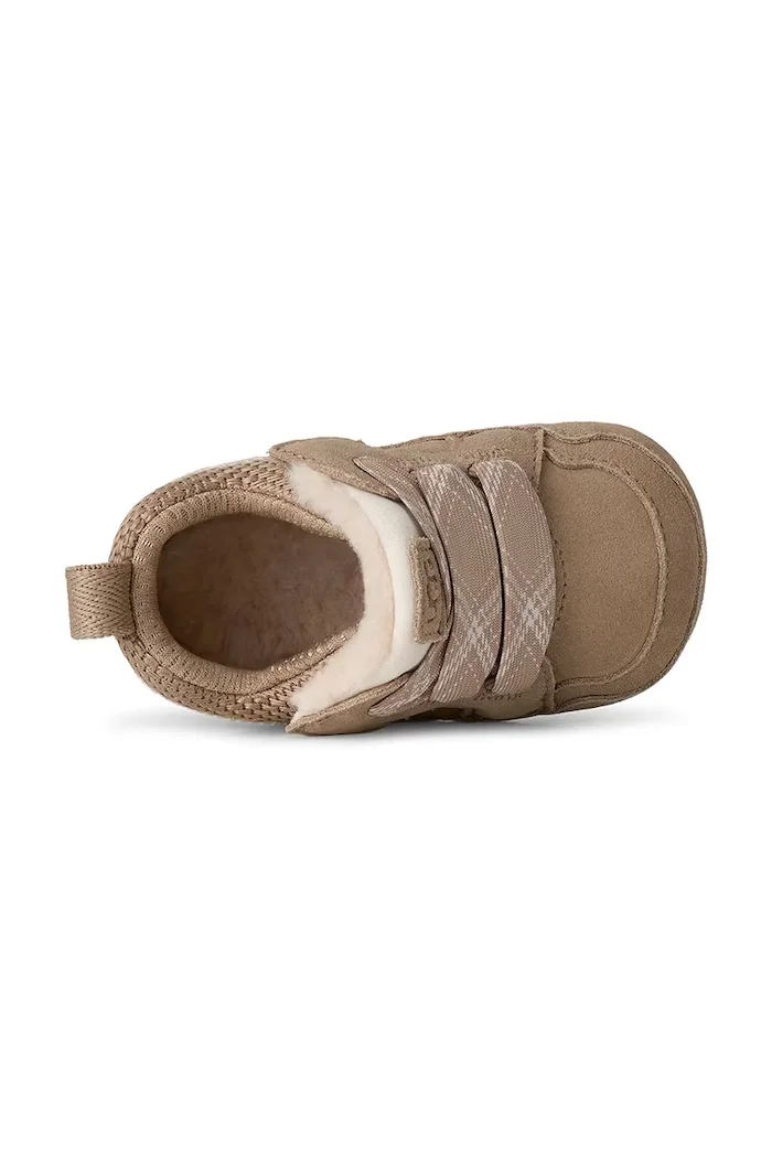 UGG обувки за деца от велур I BABY LOWMEL бежови 1184311I