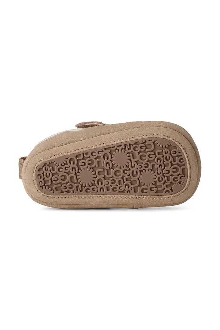 UGG обувки за деца от велур I BABY LOWMEL бежови 1184311I