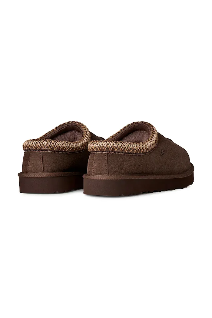 UGG пантофи дамски от велур W Tasman II кафяви 1174470.DDC