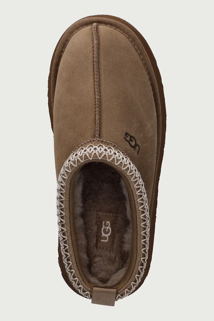 UGG пантофи дамски от велур W Tazz II кафяви 1174471.LBNZ