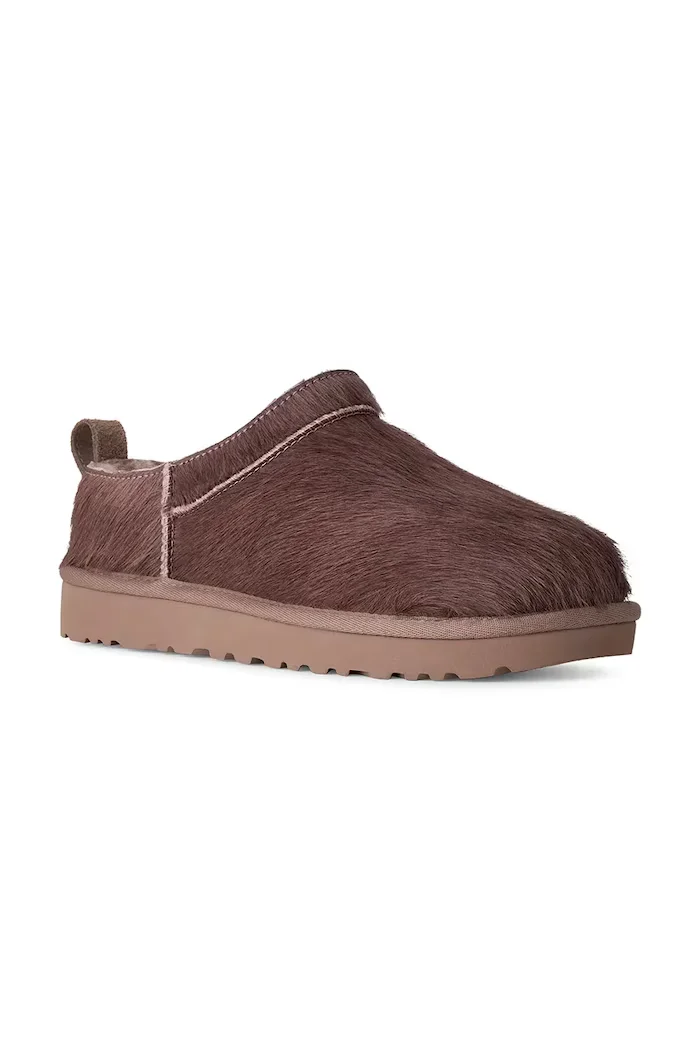 UGG пантофи дамски W Classic Micro Calf Hair бежови 1180417.CRBO