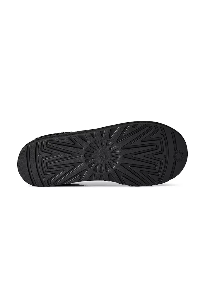UGG пантофи мъжки от набук M Tasman II Nubuck черни 1175070.BLK