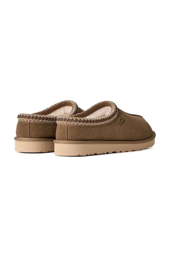 UGG пантофи мъжки от велур M Tasman II кафяви 1174671.LBNZ