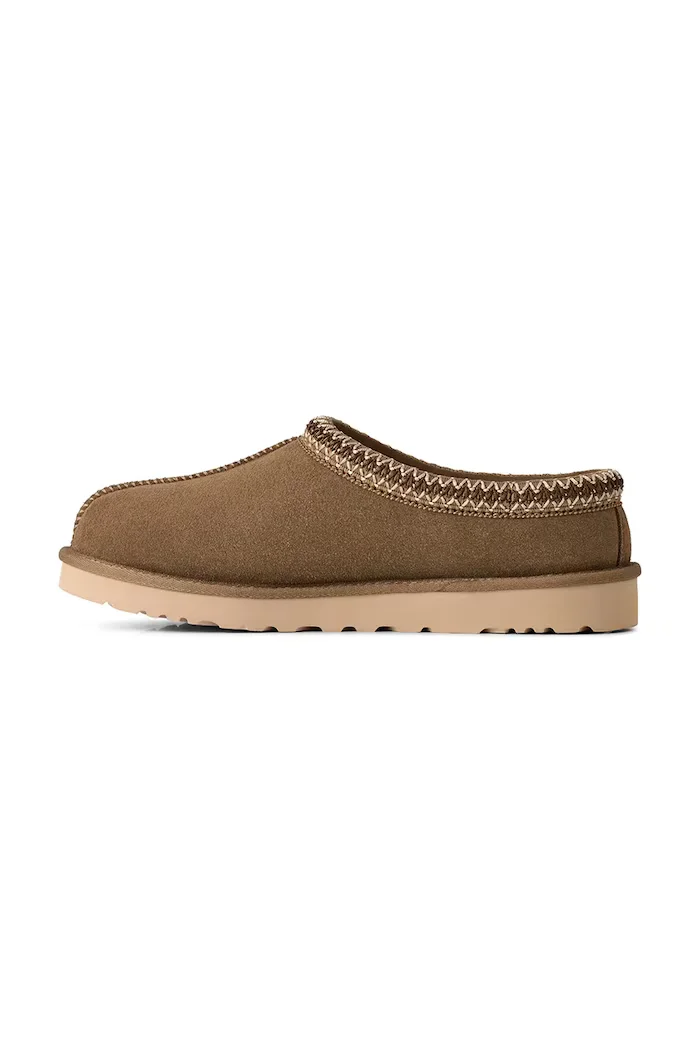 UGG пантофи мъжки от велур M Tasman II кафяви 1174671.LBNZ