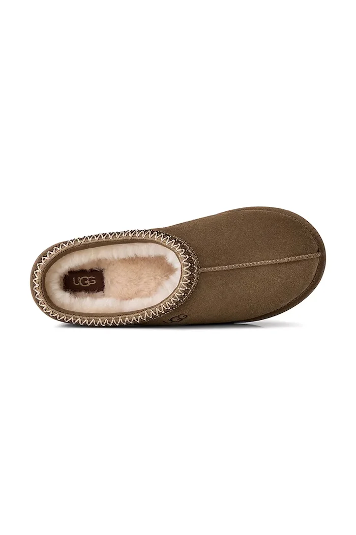 UGG пантофи мъжки от велур M Tasman II кафяви 1174671.LBNZ