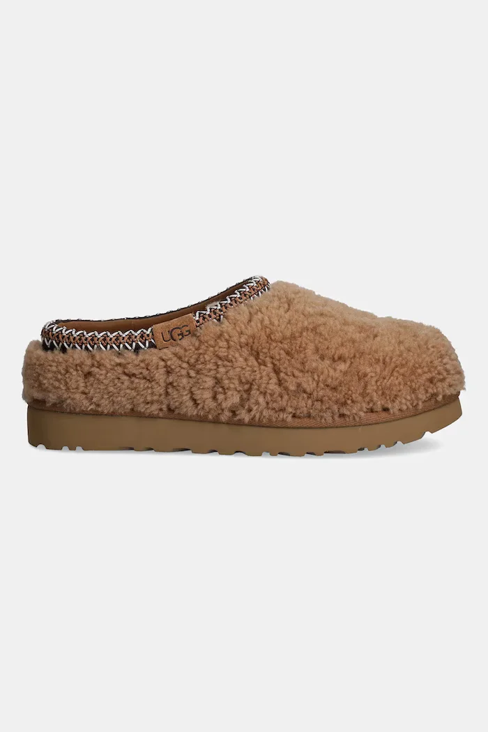 UGG Пантофи Tasman Maxi Curly в кафяво 1158356-CHE