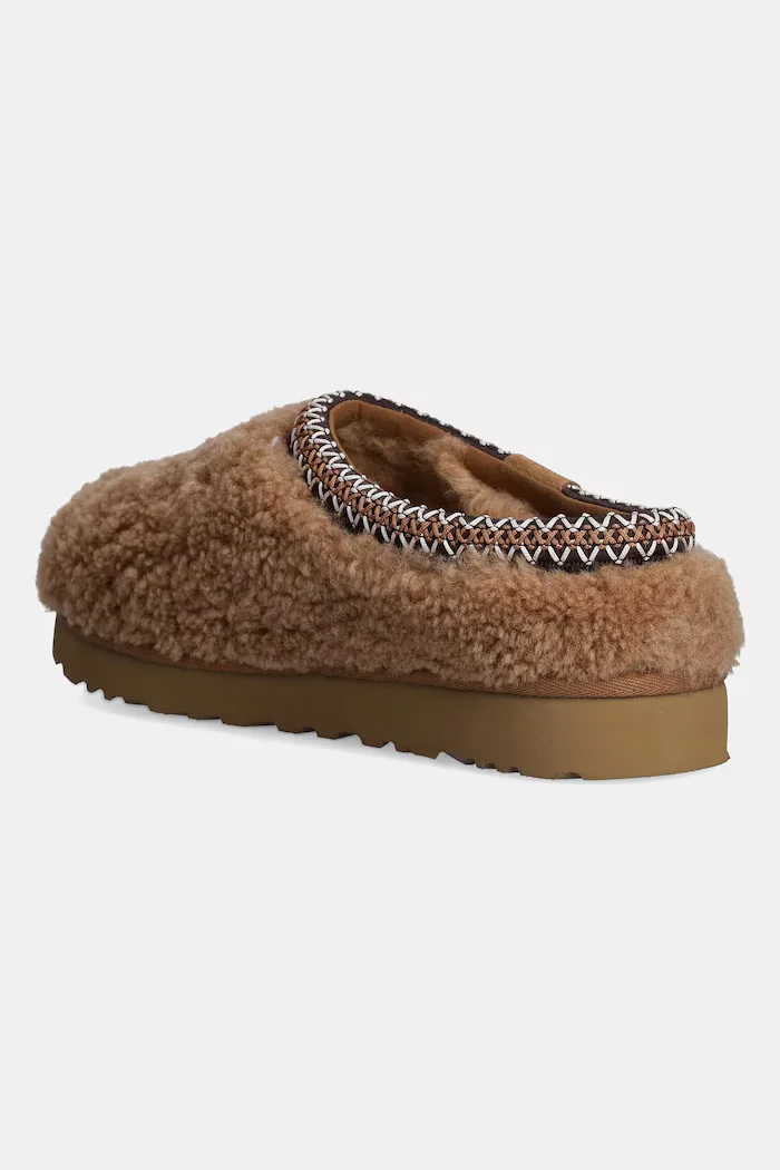 UGG Пантофи Tasman Maxi Curly в кафяво 1158356-CHE