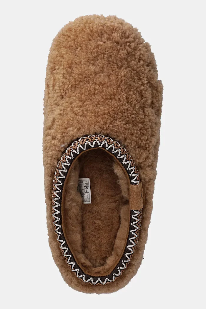 UGG Пантофи Tasman Maxi Curly в кафяво 1158356-CHE
