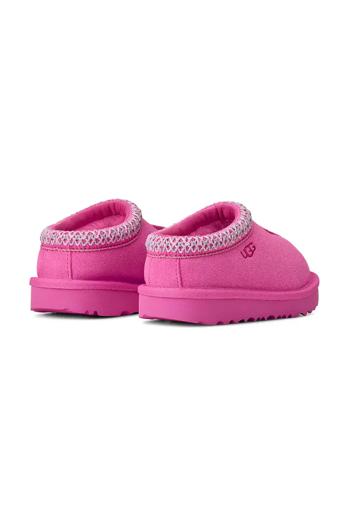 UGG пантофи за деца от велур TASMAN II розови 1019066T