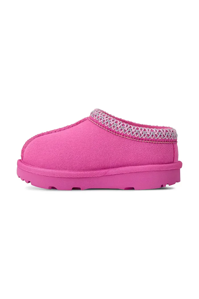 UGG пантофи за деца от велур TASMAN II розови 1019066T