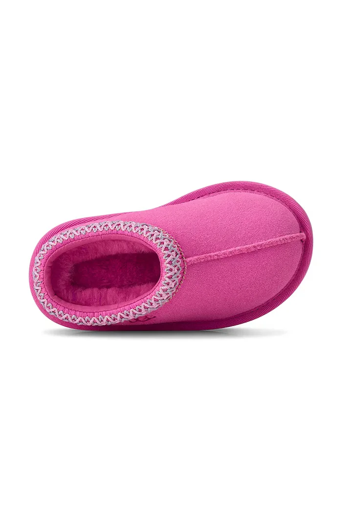 UGG пантофи за деца от велур TASMAN II розови 1019066T