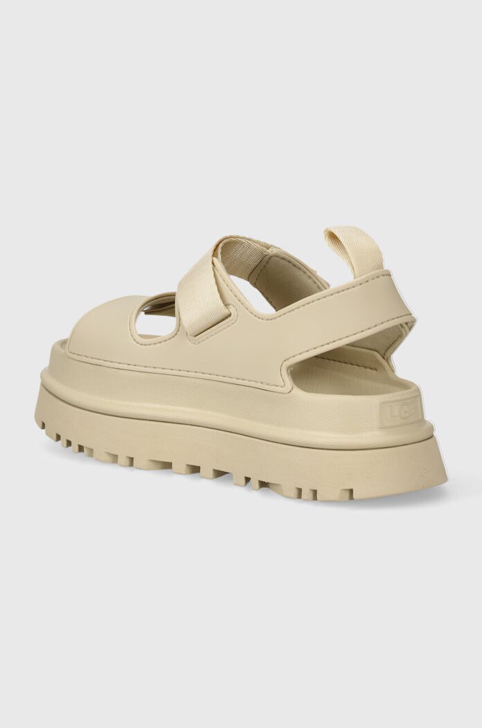 UGG Сандали Goldenglow в бежово с платформа 1152685