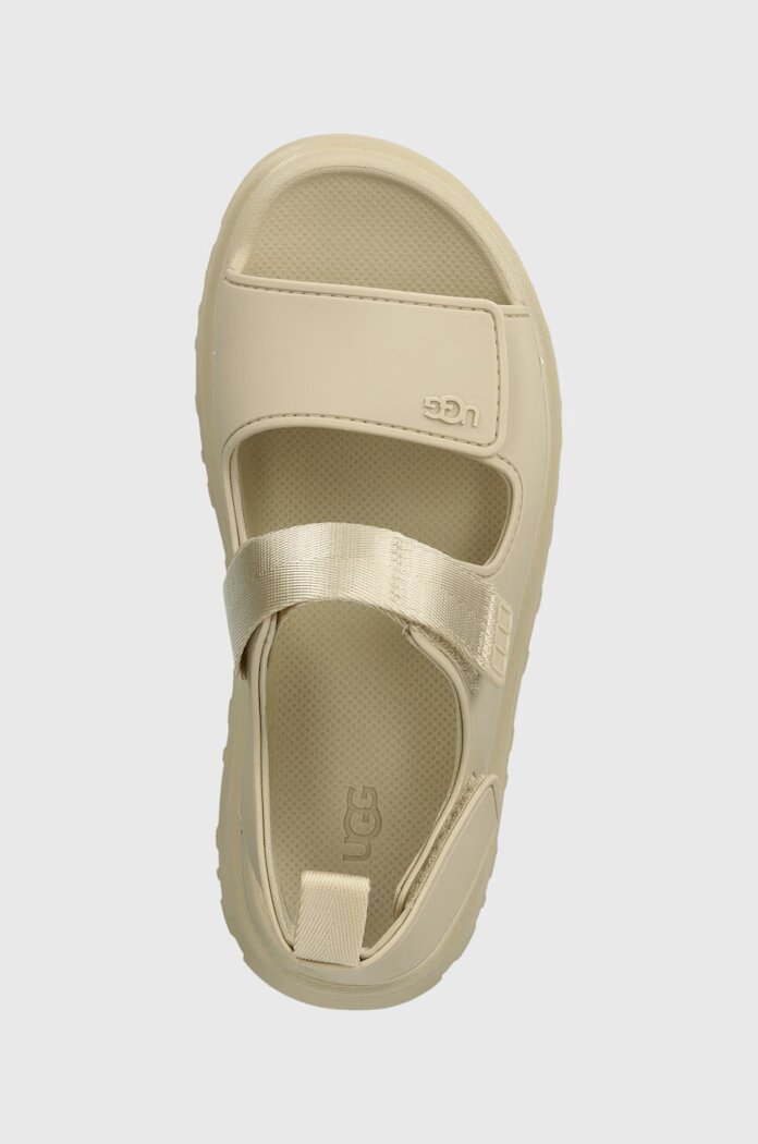 UGG Сандали Goldenglow в бежово с платформа 1152685