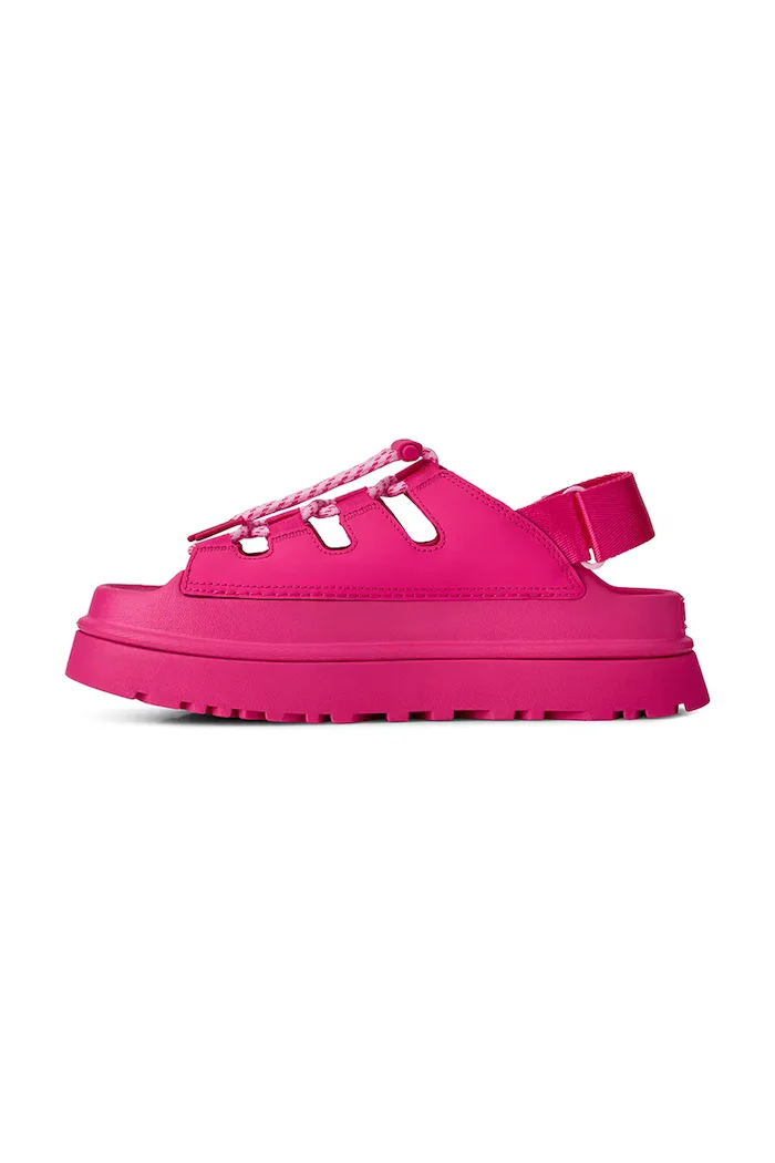 UGG Сандали W Goldenglow Toggle в розово с платформа 1179370.DPCR