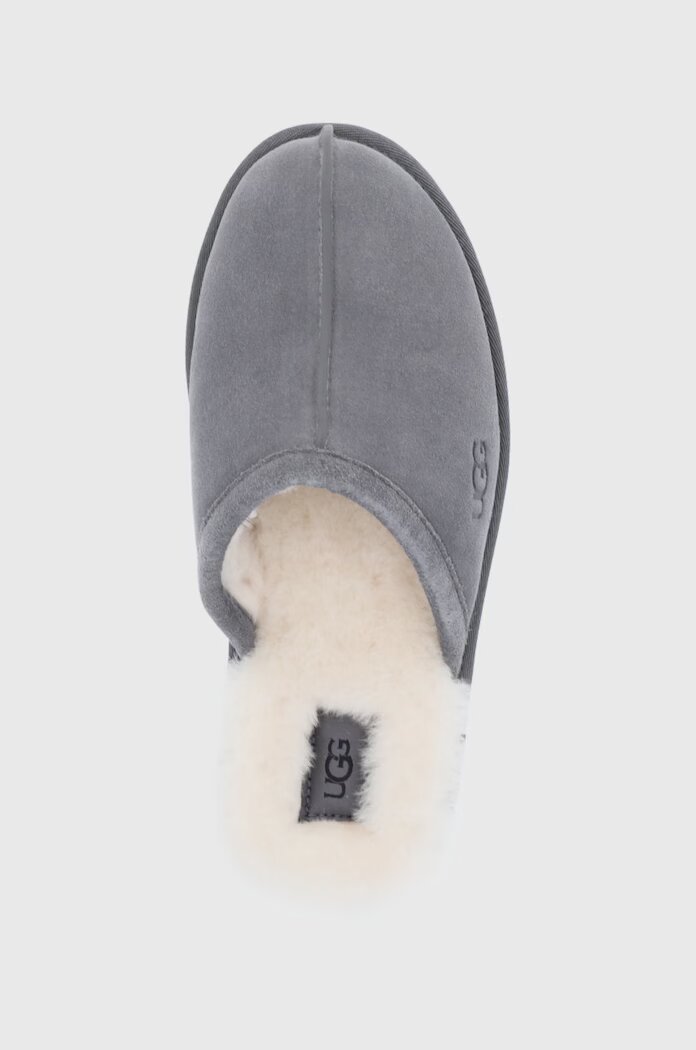 UGG Вълнени пантофи Scuff в сиво 1101111-DGRY
