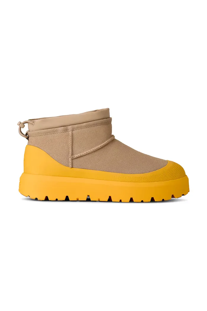 UGG Велурени апрески Cl Ultra Mini Weather Hybrid в бежово 1174196.MMM