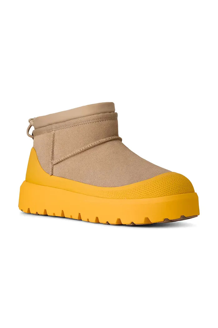 UGG Велурени апрески Cl Ultra Mini Weather Hybrid в бежово 1174196.MMM