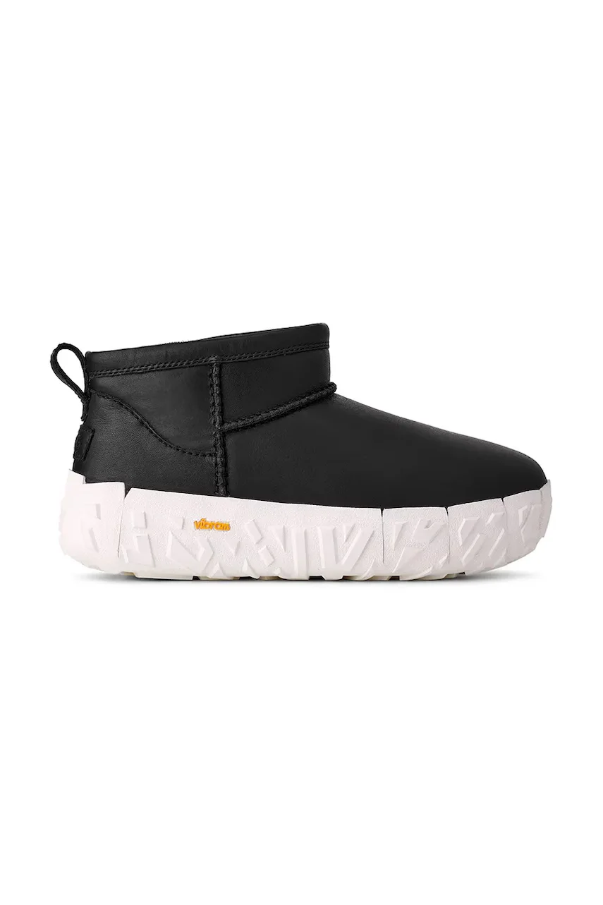 UGG Велурени апрески Cl Ultra Mini Wrap Tech Noir