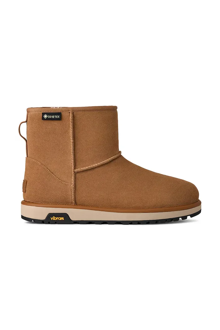 UGG Велурени апрески Classic Mini GTX в кафяво 1171150.CHE
