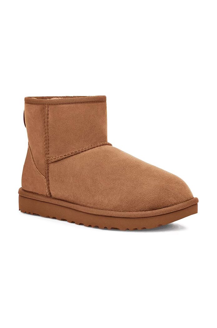 UGG Велурени апрески Classic Mini II в кафяво 1016222.CHE