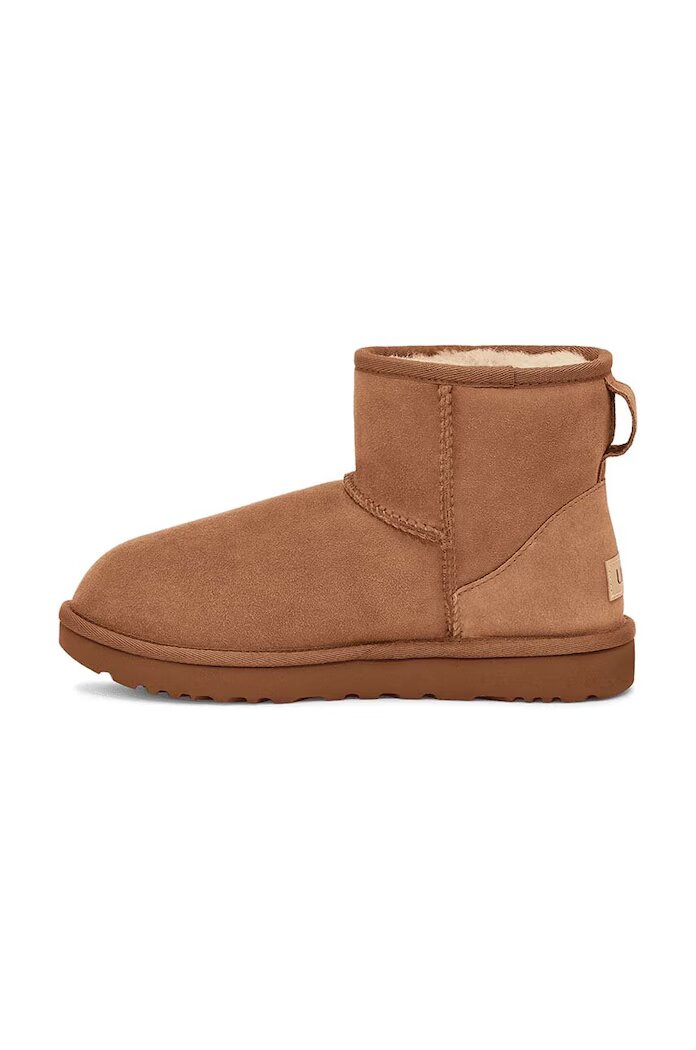 UGG Велурени апрески Classic Mini II в кафяво 1016222.CHE