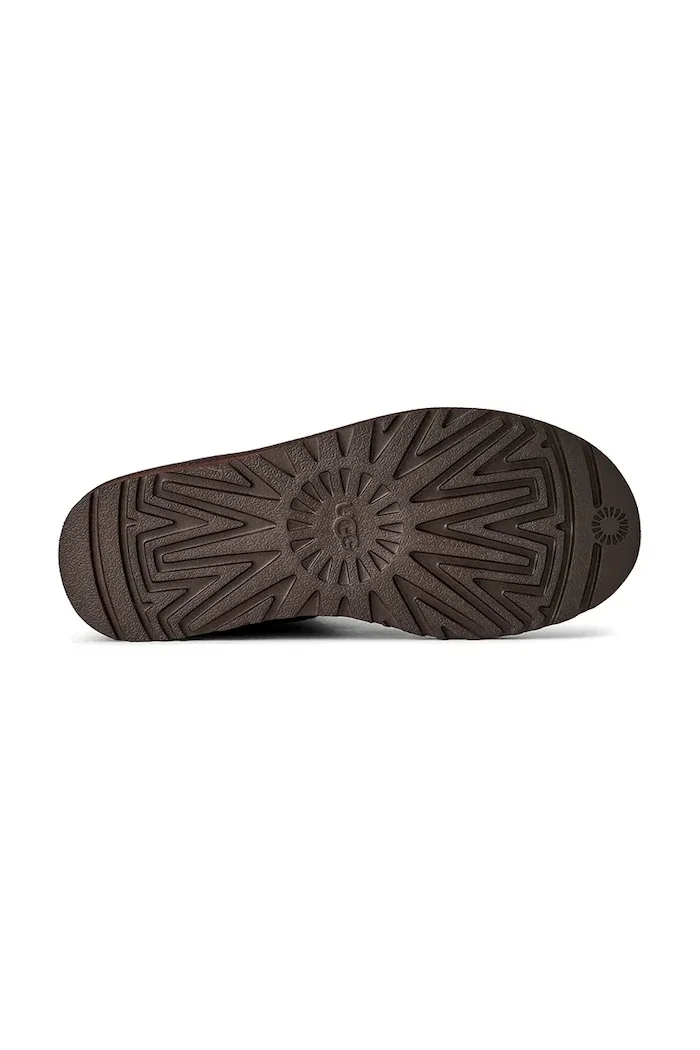 UGG Велурени апрески Classic Mini II в кафяво 1016222.DDC