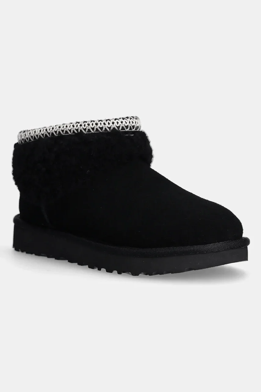 UGG Велурени апрески Classic Ultra Mini Maxi Curly