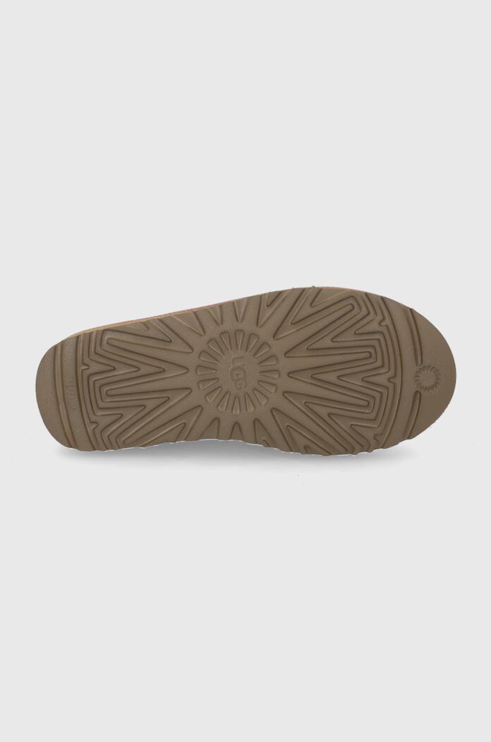UGG Велурени боти челси Neumel Chelsea мъжки в кафяво 1121644-CHE