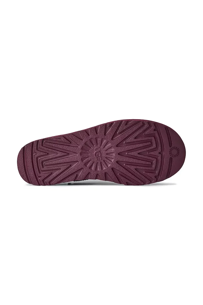UGG Велурени чехли Classic Micro в розово 1173891.BTMG
