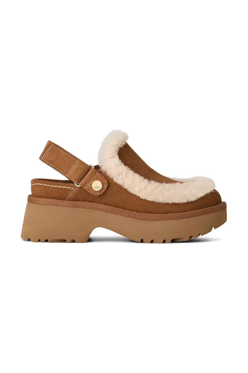 UGG Велурени чехли Esmee Clog