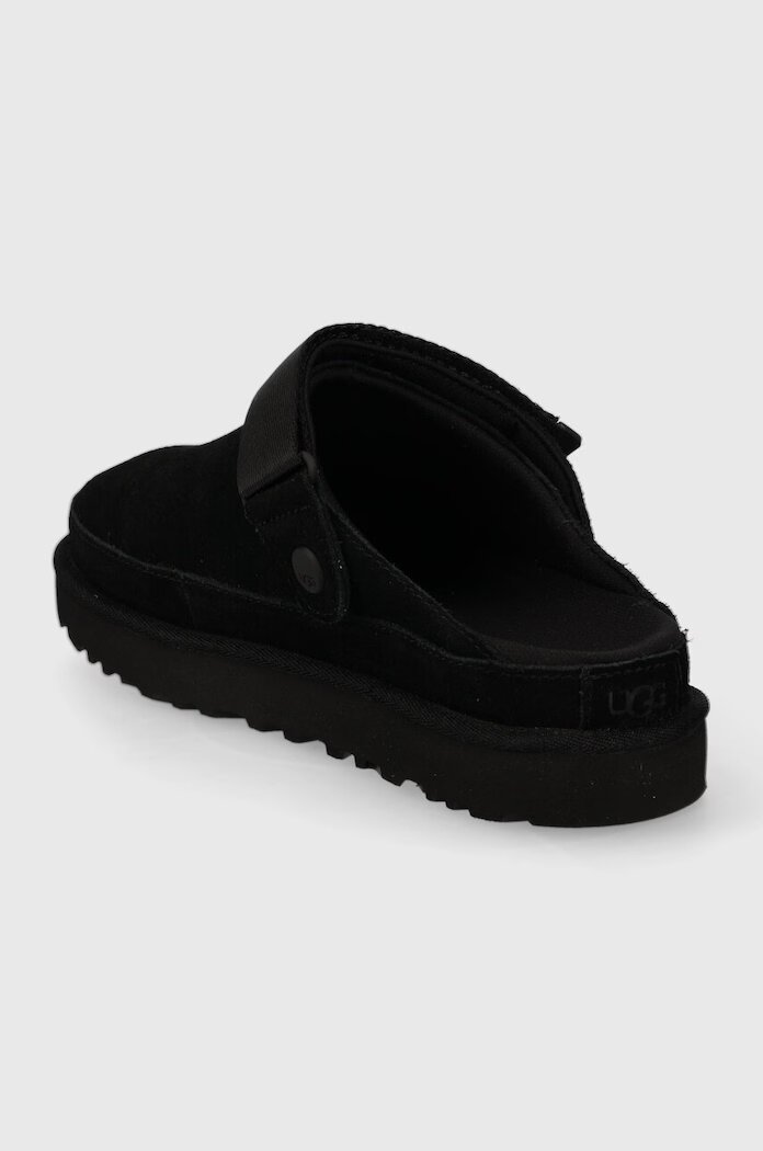 UGG Велурени чехли Goldenstar Clog в черно 1138252