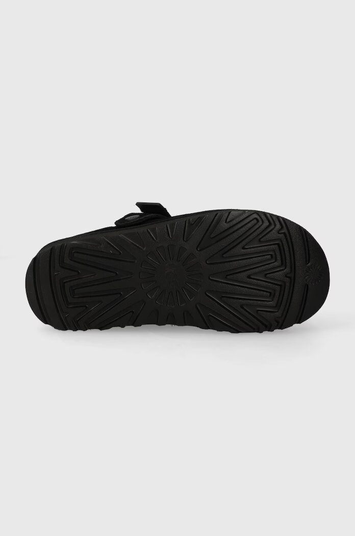 UGG Велурени чехли Goldenstar Clog в черно 1138252