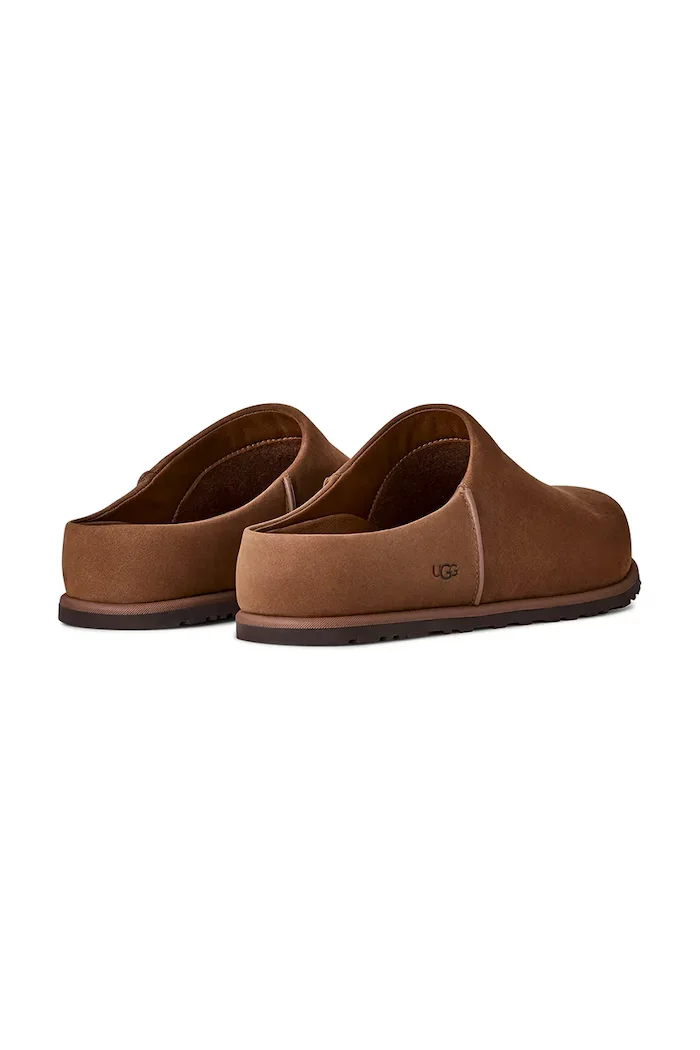 UGG Велурени чехли M Otzo Clog мъжки в кафяво 1175209.DKC