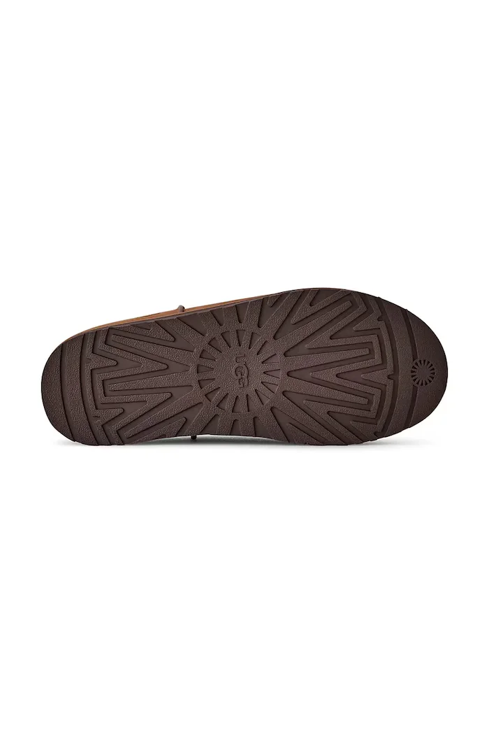 UGG Велурени чехли M Otzo Clog мъжки в кафяво 1175209.DKC