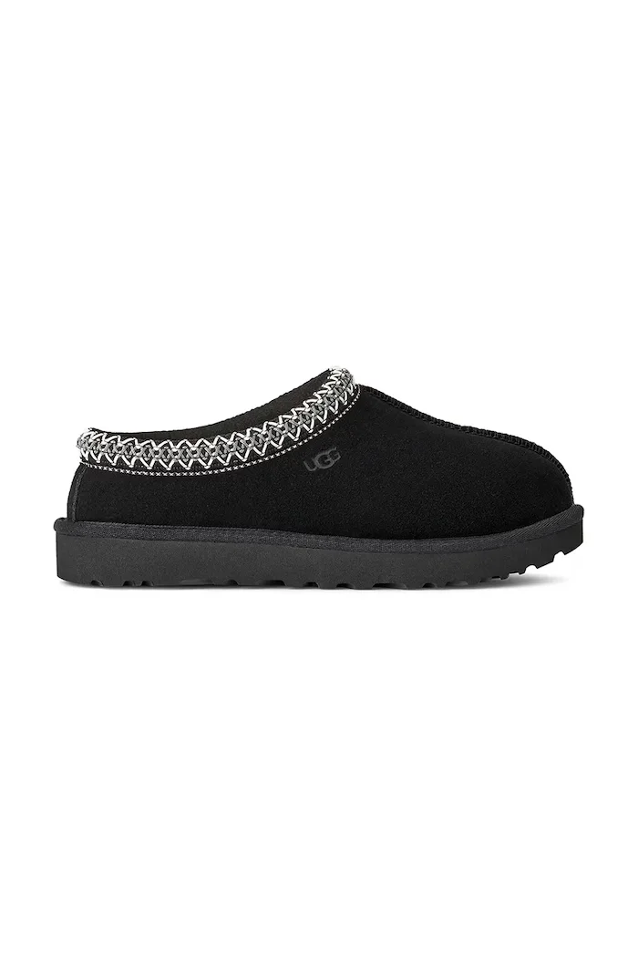 UGG Велурени чехли Tasman II в черно 1174470.BLK