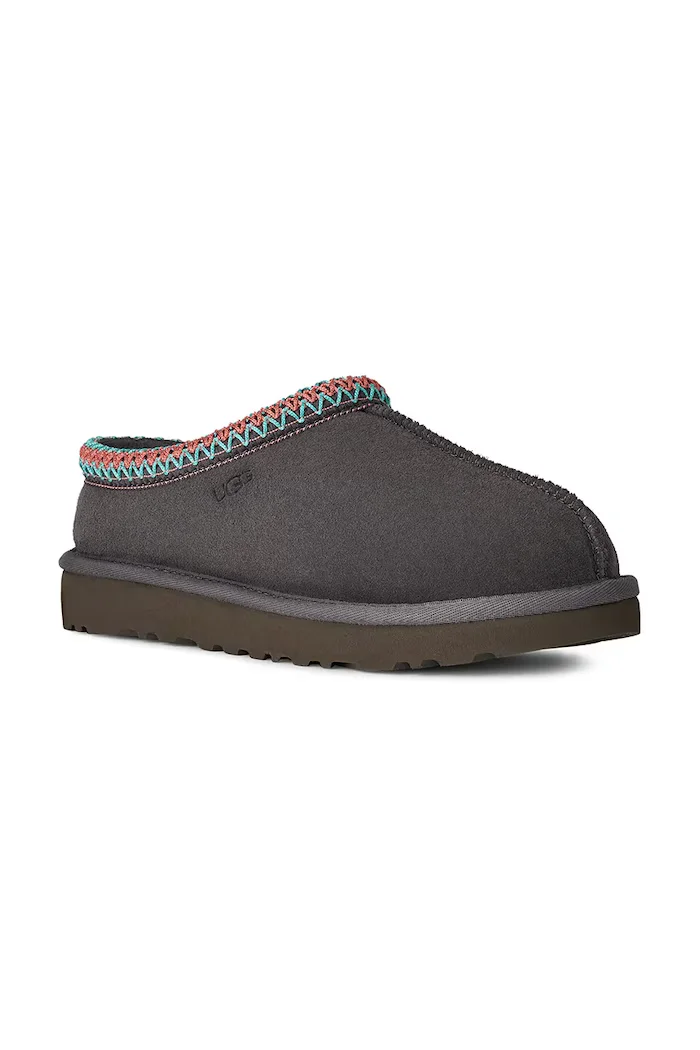 UGG Велурени чехли Tasman II в сиво 1174470.DGRY