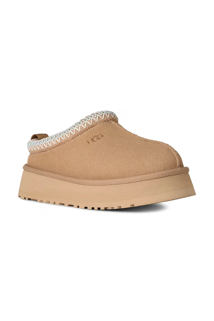 UGG Велурени чехли Tazz II в бежово 1174471.SAN