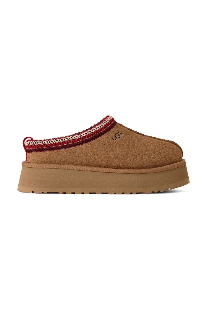 UGG Велурени чехли Tazz II в кафяво 1174471.CHE