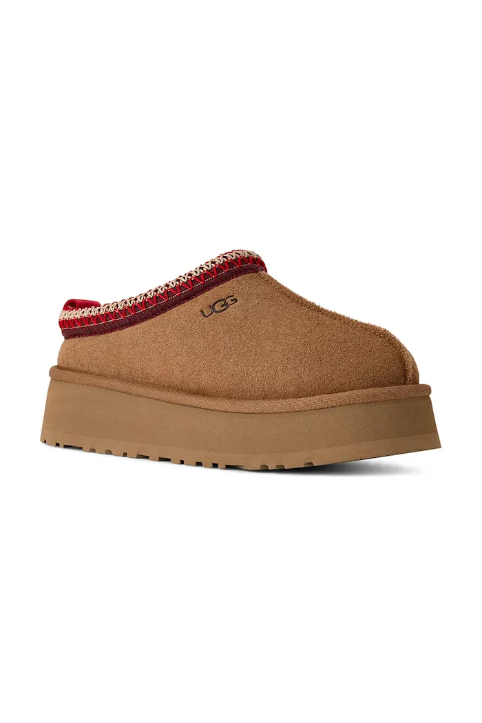 UGG Велурени чехли Tazz II в кафяво 1174471.CHE