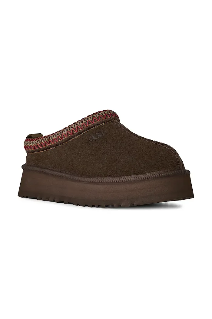 UGG Велурени чехли Tazz II в кафяво 1174471.DDC