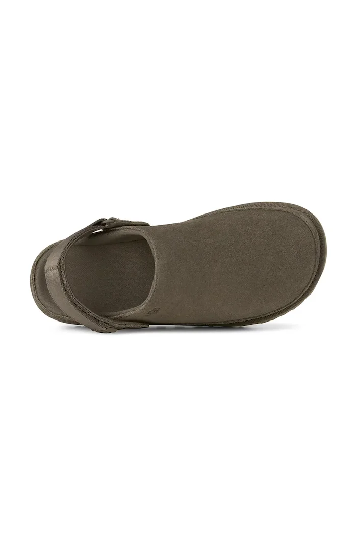 UGG Велурени чехли W Goldenstar Clog в кафяво 1138252.DNSS